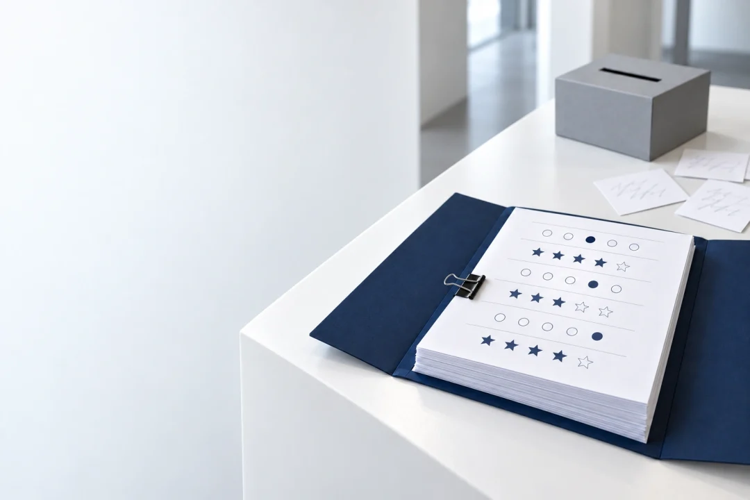 Signals to evidence customer surveys cover